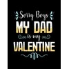Journal Valentines Day Dad Is My Valentine Valentines Day Gift