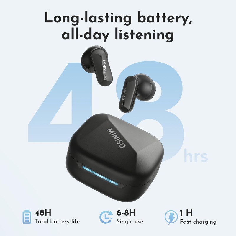 MINISO MS119 AI Translation Earbuds Real Time,simultaneous Interpretation with 165