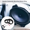X AUTOHAUX Speaker Spacer Ring Tweeter Speaker Spacer Adapter for
