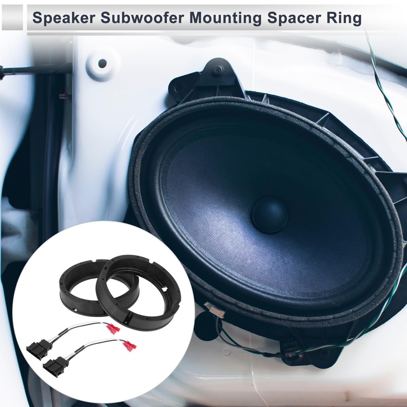 X AUTOHAUX Speaker Spacer Ring Tweeter Speaker Spacer Adapter for