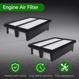 2Pcs 172206MAJ01 Engine Air Filter Fit for Honda CR-V Hybrid 2.0L, Accord Hybrid 2.0L 2023 2024 2025 Replace LX3763 WA10124 17220-6MA-J01