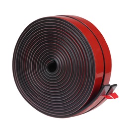 TORRAMI Neoprene Rubber Strips Adhesive Solid Rubber Sheets, Rolls & Strips for DIY Weather Stripping Gasket Seal Rubber Strip with Adhesive Backing(1/2” Wide x 1/8" Thick x 10' Long, Total 2 Rolls)