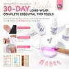 SAVILAND PRESS ON NAIL MEDIUM - BEST 6 FIT &