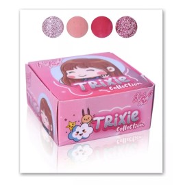 Rebel Pink Trixie De Rebel Pink Coleccion De 4 Acrilicos