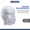 Pack de 50 Cubrebocas KN95 Blanco | Variedad de Colores