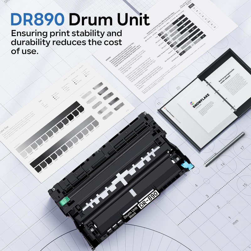 DR890 DR-890 Drum Unit 2 Pack Compatible DR890 DR-890 DR