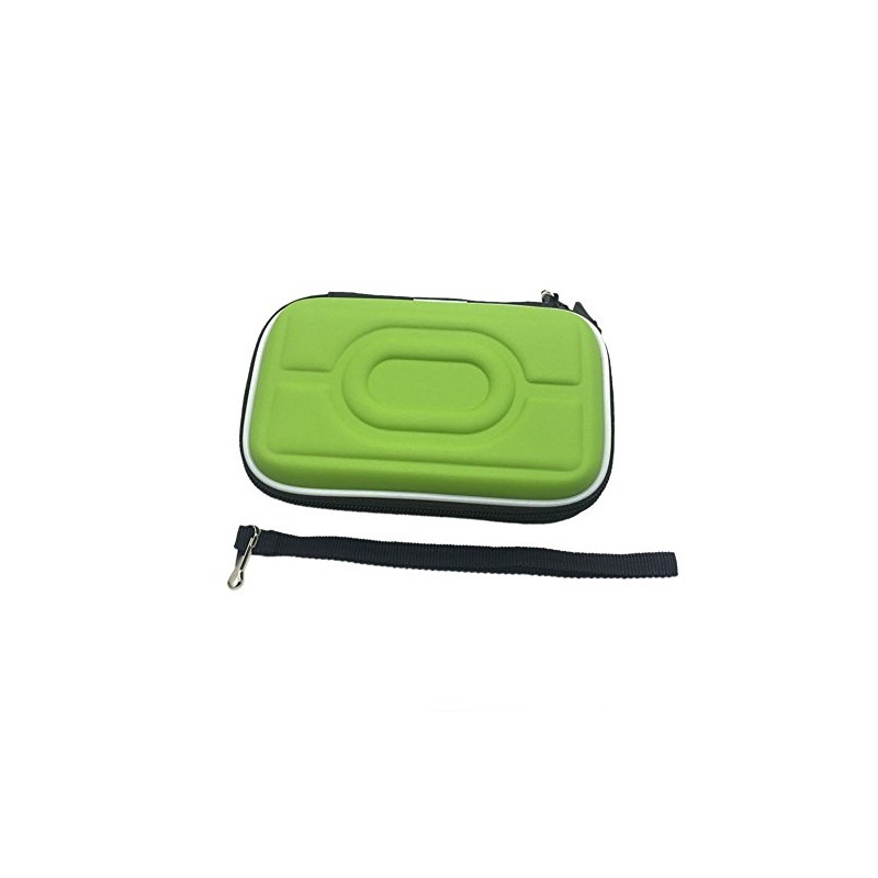 Green Hard EVA Carrying Case with Hand Strap for Gameboy