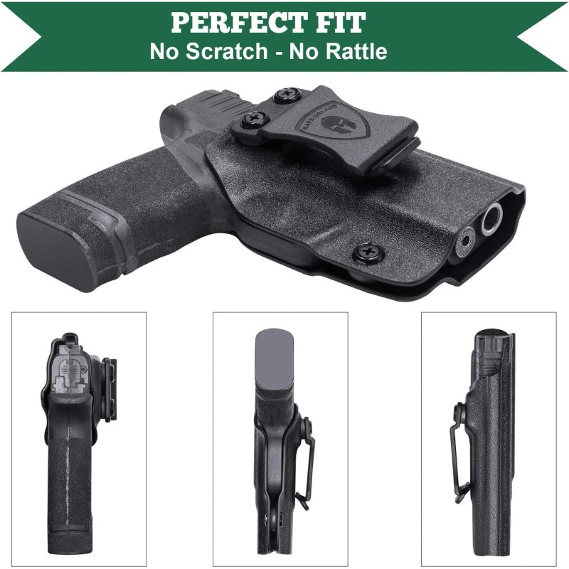 WARRIORLAND Hellcat Holster, IWB Kydex Holster Fit:Springfiel