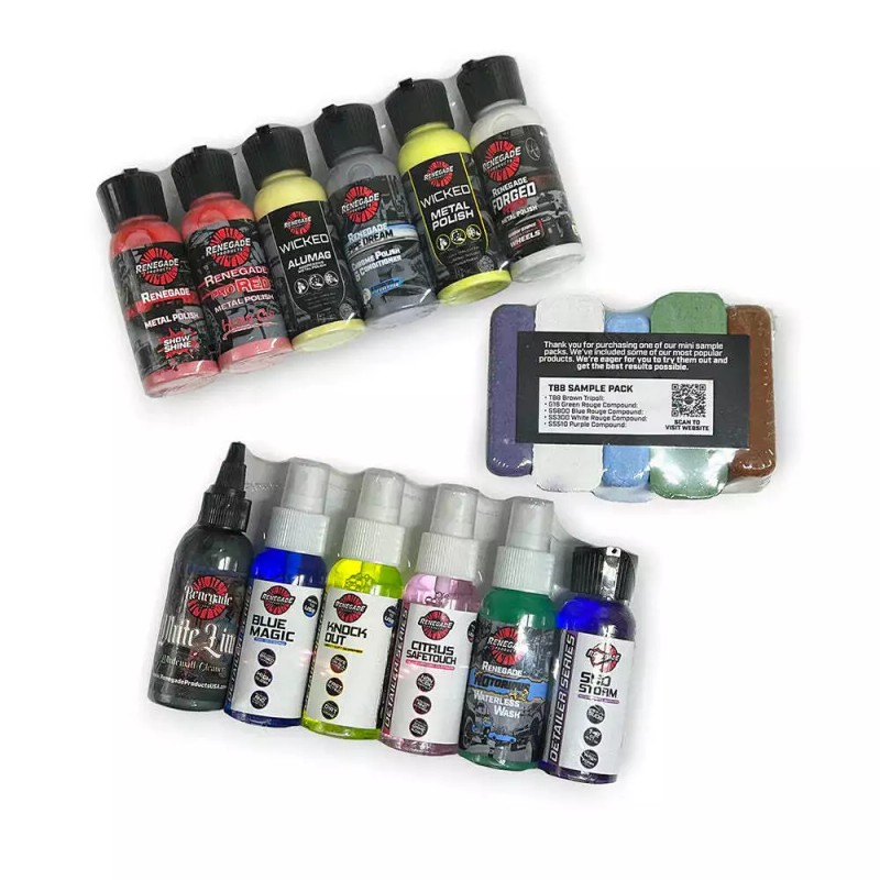 Renegade Products Sample Packs - LIQUUID METAL POLISH