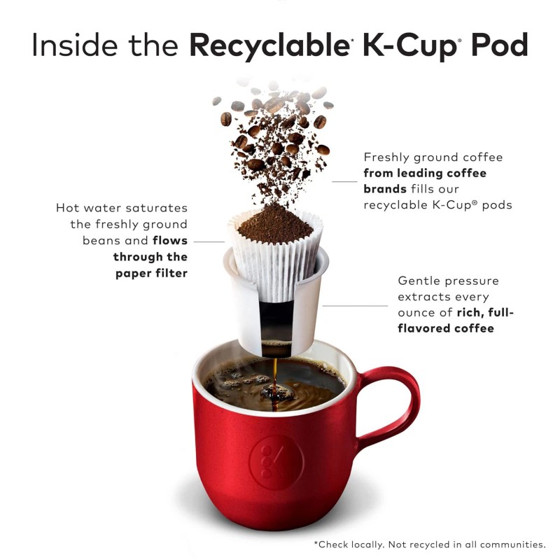 The Original Donut Shop, One Step Latte - Caramel Latte