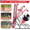 Baseball Rebounder Net, 48" x 52" Baseball & Softball Rebound