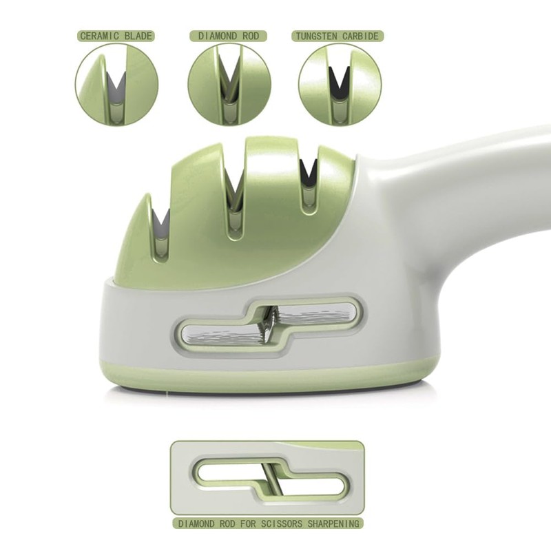 Knife Sharpener for Kitchen,Handheld Sharpener for Repairing and Polishing Kitchen