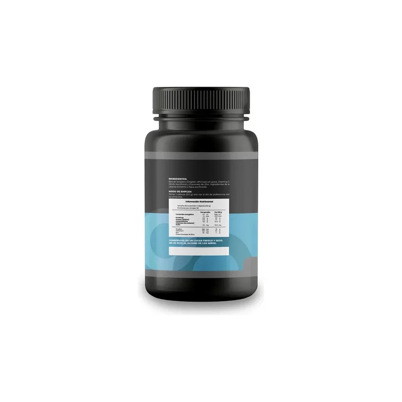 Suplemento de Zinc con Vitamina C y Jengibre – 90