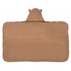 Organic Cotton Hooded Bath Towel (Tan)