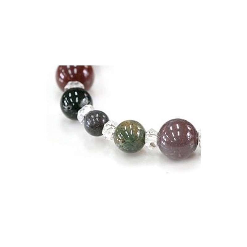 Blood Stone Crystal Blood Stone Crystal Bracelet Natural Stone High