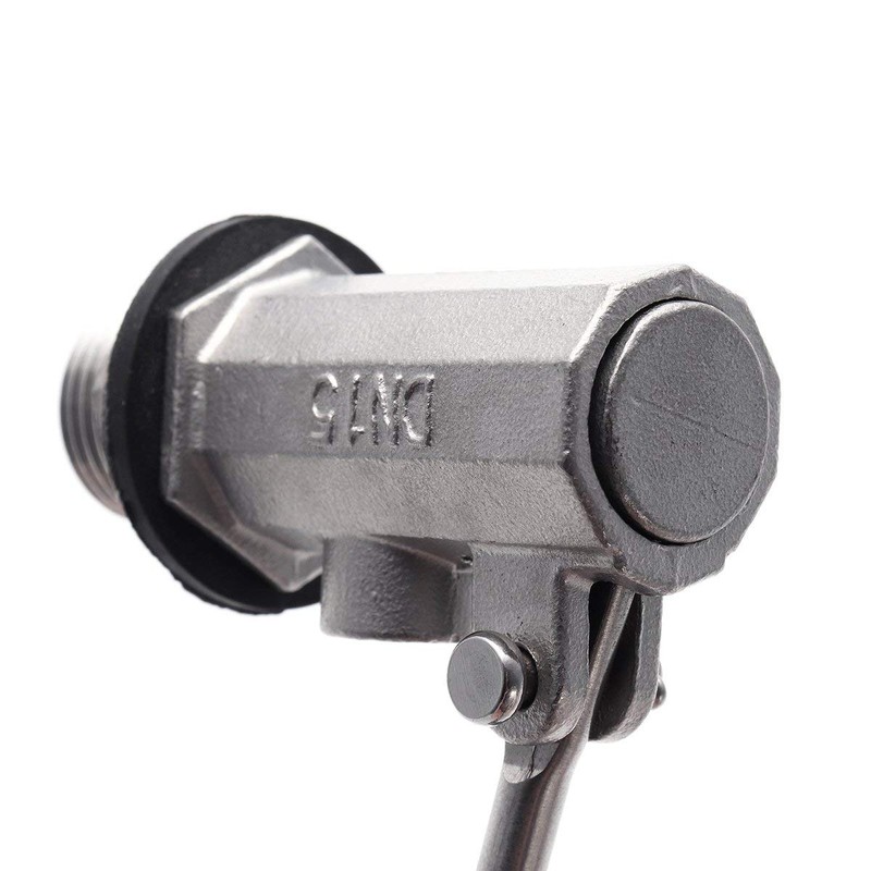 CoCocina Stainless Steel Floating Ball Valve, DN15 1/2 inch, 90