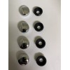 Unbranded License Plate Screw Cap Covers - Chrome Set Of