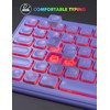 Wireless Keyboard and Mouse Combo, RGB Backlit, Rechargeable & Light