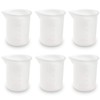 Coopay 6 Pieces 100 ml Silicone Measuring Cup DIY Resin