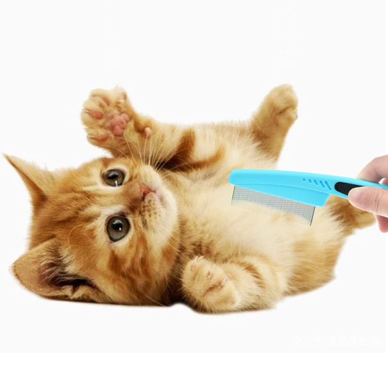 Dog Comb Flea Comb Fine Tooth Tear Stain Grooming Comb