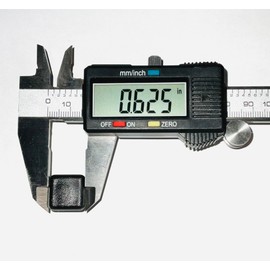 5/8" Square TUBING END Cap Plug - Quantity of 8