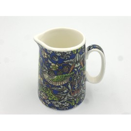 William Morris Blue Strawberry Thief Cream jug for The Abbeydale Collection.