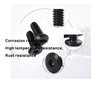 cSeao 12-Pack M6 x 85mm Black Flat Head Allen Head