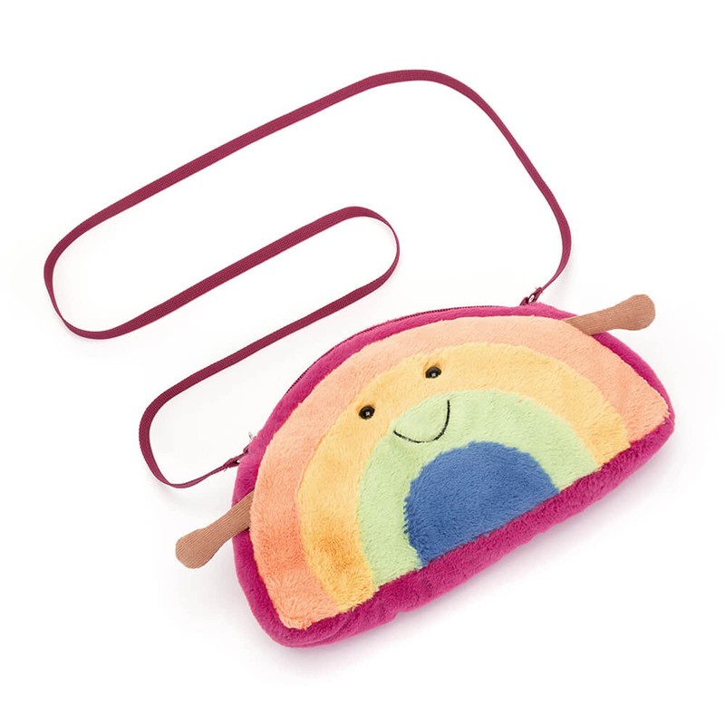 Jellycat Amuseable Rainbow Bag - L: 5 cm x l:
