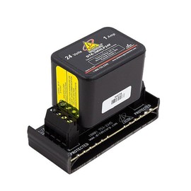 DITEK DTK-2MHLP24FWB 2 Pair, 24V, Modular Alam Panel Protector & Base W/ 1A Fuse, UL497B Listed