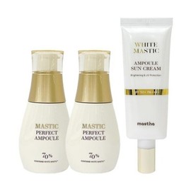 Mastina Ampoule Season 3 White Mastic Perfect 25ml 2pcs + Sunscreen 40ml / 매스티나 앰플 시즌3 화이트 매스틱 퍼펙트 25ml 2개+선크림 40ml