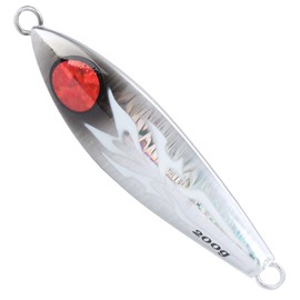 VGEBY Slow Shake Fishing Lure 200g/300g Luminous Artificial Iron Plate Bait Saltwater Jigging Bait Sea Fishing Tackle (200g)
