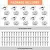 TMZDCJK Cabinet Hinges 10 Piece Frameless Recessed Soft Close Euro