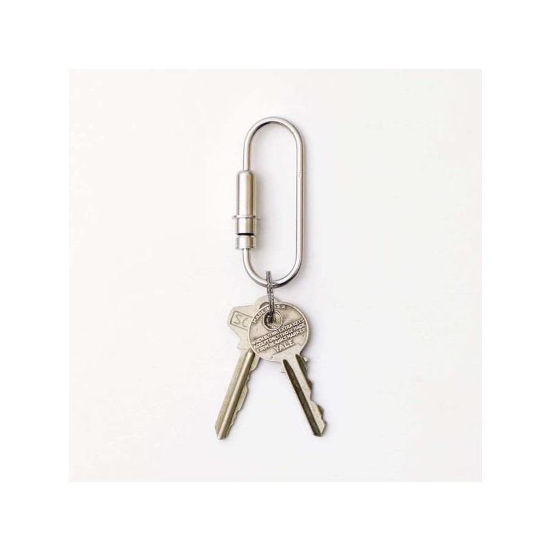 [CANDY DESIGN&WORKS] Bullet Carabiner Bullet Carabiner (A) Nickel, (C) Nickel/Brass