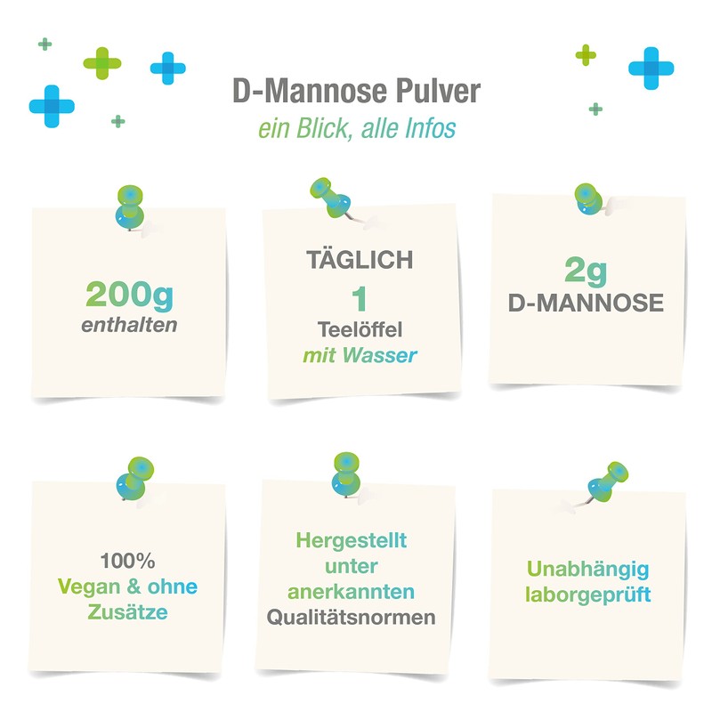 Vitabay D-Mannose Pulver 200 g | Natürlich & ohne Zusätze