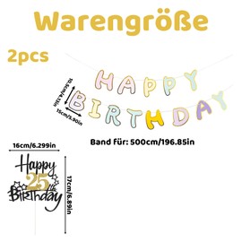 25th birthday decoration