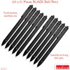 RADIUS Trixo Retractable Ballpoint Pens, BLACK, Fine Point (0.7mm), Pack