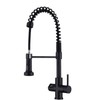 GICASA Kitchen Faucet with Temperature Digital Display, Solid Brass Kitchen