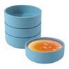Sekonow 4 Pack Silicone Microwave Egg Cooker Poacher - Nonstick
