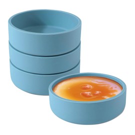 Sekonow 4 Pack Silicone Microwave Egg Cooker Poacher - Nonstick Poached Egg Maker Air Fryer Mold for Breakfast Sandwiches