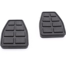 SHLPDFM 2 x Clutch Pedal Brake Pedal Pad Clutch Rubber Pedal Pad for Transporter T4 1990-2003 321721173