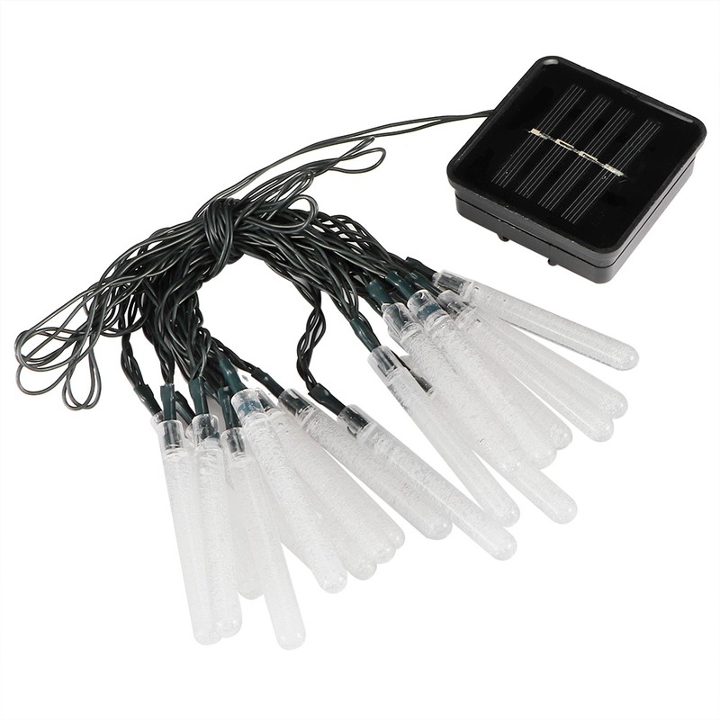 Solar Power Christmas String Lights Kit for Home Garden Wedding