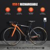 WSDCAM Upgraded Bike Alarm with Remote - 113dB Loud Anti-Theft