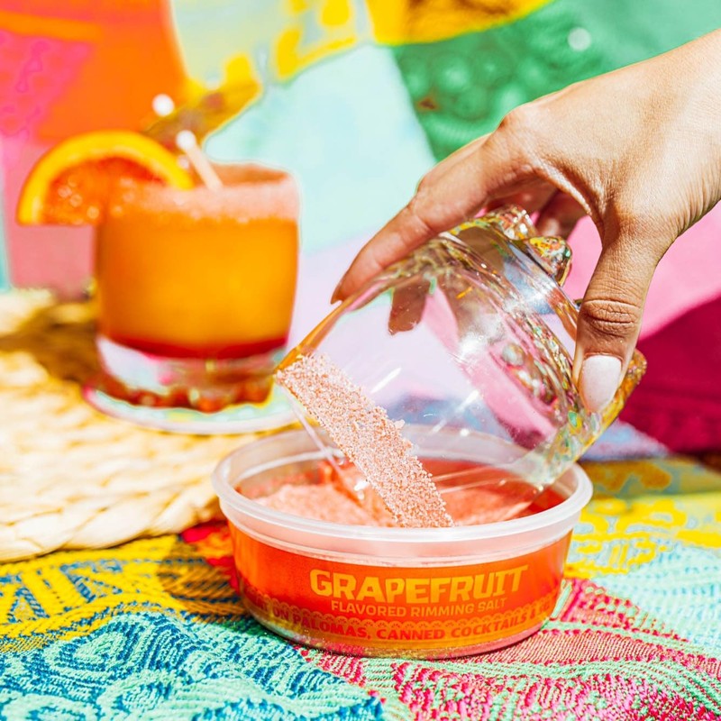 Twang Grapefruit Cocktail Glass Rimming Salt for Margaritas, Palomas, Drink