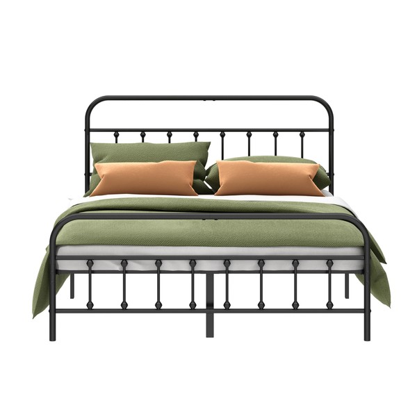 Kujielan Metal Bed Frame - Structurally Stable Heavy Duty Steel