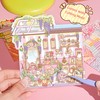 The Second 3D Miniature Scene 20 Sets of Stickers,DIY House