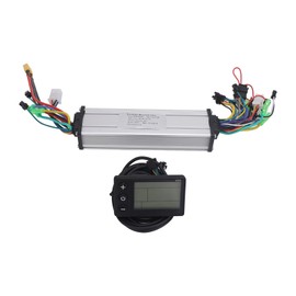 Brushless Motor Dual Drive Controller 24V 36V 48V 250W 350W Waterproof Electric Bicycle 866LCD Display Screen for Electric Bike Modification