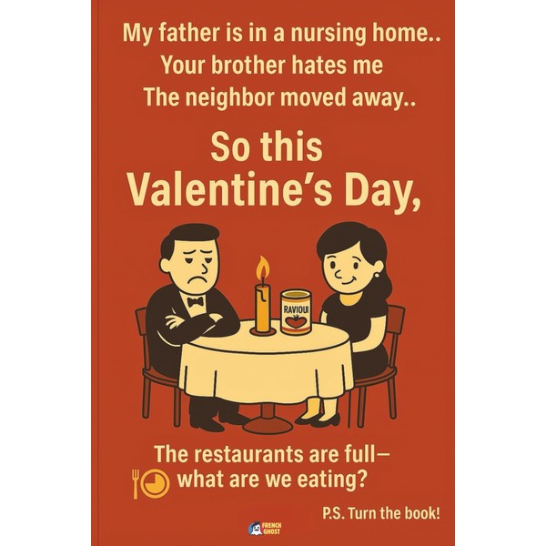 Book Valentine’s Day humor | Notebook 100 pages lined |