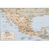24"x36" Gallery Poster, cia map of Mexico 1988