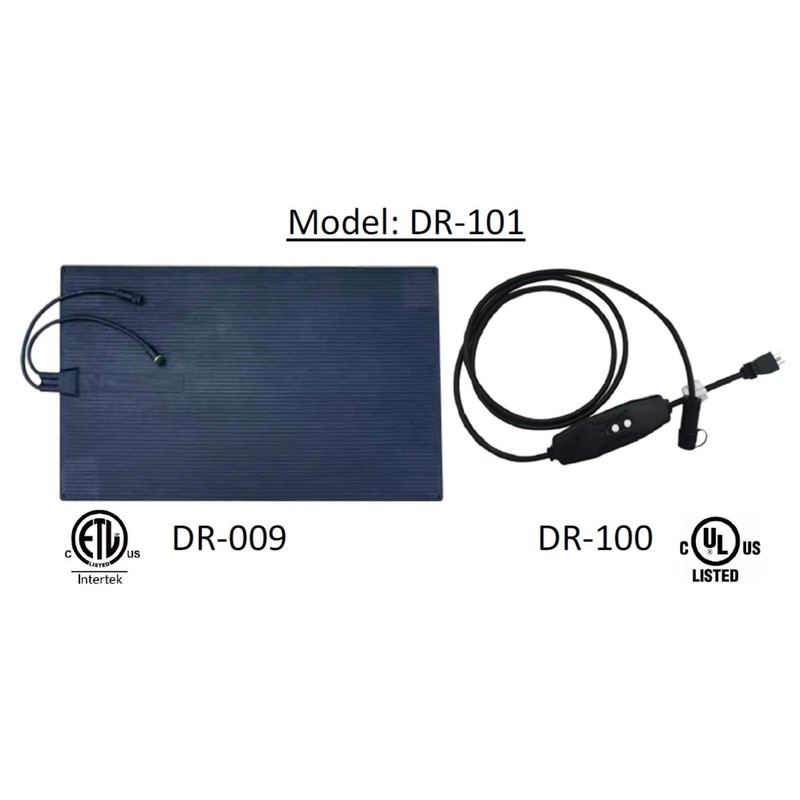 Dr Infrared Heater DR-100 GFCI Power Cord for Snow Ice
