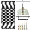 HFZRZFH Space-Saving Hangers | 10 Pack Plastic Magic Hangers with